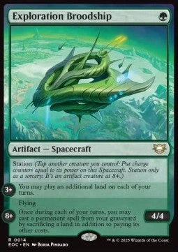 Magic/MTG Exploration Broodship EOC-14 Rare Deutsch Neu - Bild 1 von 2