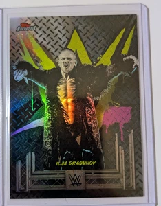 2025 Topps Finest WWE #48 Ilja Dragunov Black Refractor /50 - Picture 1 of 3