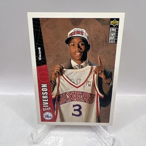 Upper Deck 1996-97 Scelta da Collezione - Allen Iverson #301 (RC) - Foto 1 di 2