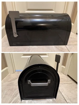 Gibraltar Wyngate WM16KB01 Locking Mailbox Large Capacity Black Unused - Image 1 of 4
