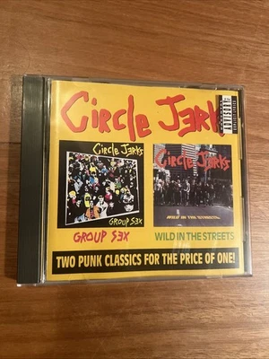 Circle Jerks - Group Sex / Wild in the Streets, 2 Albums On 1 CD Punk Foto 1 de 3