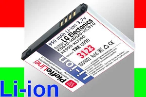 batteria per LG ELECTRONICS KM900 ARENA Li-ion 950mAh - Imagen 1 de 1