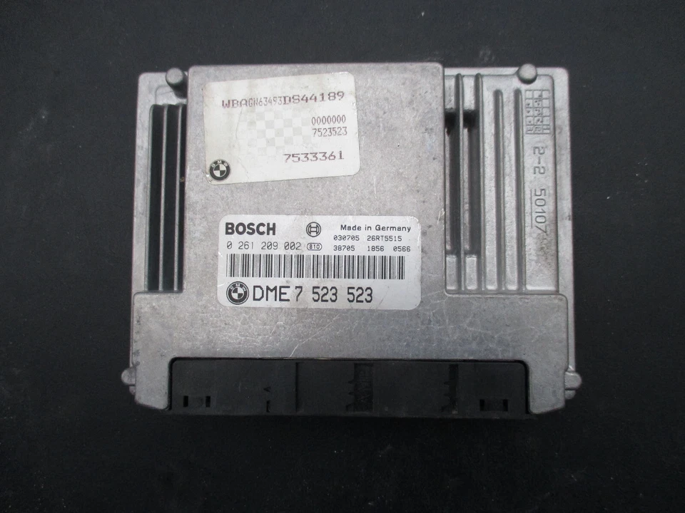 BMW 745i 2003 ordenador motor ECM (G12) DME7523523 (7523523) 0261209002 Foto 1 de 1