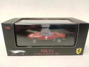 Hot Wheels Elite Ferrari 156 F1 #2 Phil Hill World Champion 1961 1/43 T6278