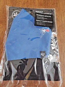 TORONTO BLUE JAYS FACE MASK BUILT IN NOSE SUPPORT & ADJUSTABLE EAR STRAPS *NEW* - Picture 1 of 2