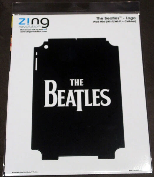 The Beatles Logo iPad Mini Skin NEW - Image 1 of 1