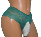 Victoria's  Wide Side Thong  SISSY POUCH PANTIES Crossdress for Men Sz 24-44 M