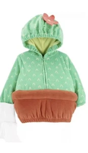 Carter's Baby Halloween Costume Little Cactus size 18 M warm w/ tights New - Picture 1 of 2