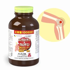 FINE JAPAN Glucosamine and Chondroitin Joint support 1500 Tablets 6 bottles - Picture 1 of 10