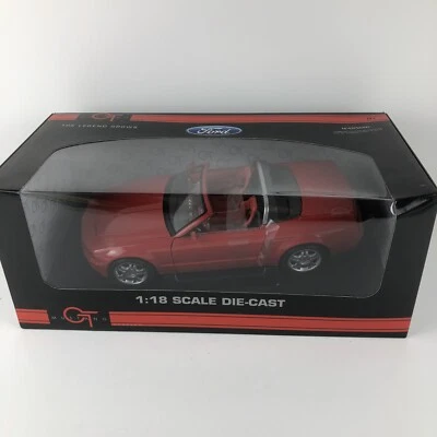 Beanstalk Ford Mustang GT Convertible Concept 1:18 Scale Diecast Red - Image 1 of 4