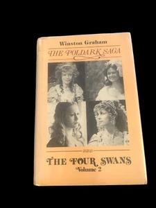 The Poldark Saga A Novel of Conwall 1795-1797 Hardcover Large Print Four Swans 2 - Picture 1 of 5