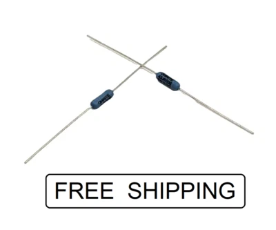 (2x) 0.5 Ω - 3W - 5% - Axial - Resistencias Cerámicas Silicona - Serie Ohmite 40 Foto 1 de 2