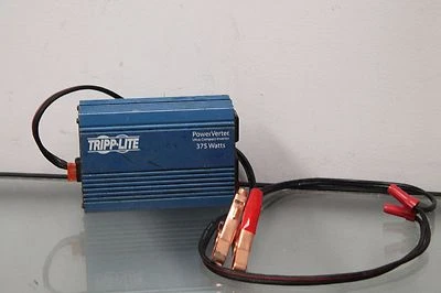 Tripp Lite Portable AC Power Verter Ultra Compact Inverter 375 Watts 2 Outlets - Image 1 of 4