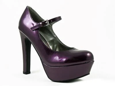 Tacones de plataforma Varika G by Guess para mujer púrpura oscuro talla 6,5 M Foto 1 de 4