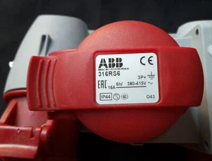 ABB Industrial Sockets Plugs  316RS6 380-415V - Picture 1 of 2