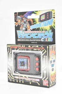 NUEVO Digimon Digital Monster Pendulum 5 METAL EMPIRE Original Negro Rojo - Imagen 1 de 8