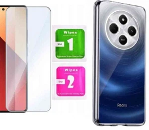 Do Xiaomi POCO C75 - Etui Etui Cover Case Etui na telefon komórkowy + szkło ochronne na wyświetlacz 9H - Zdjęcie 1 z 17