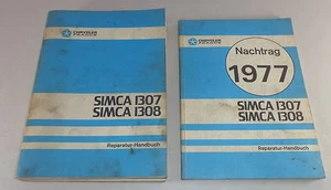 Manual de Taller Chrysler/Simca 1307+1308 Desde 1976 + Suplemento De 1977 - Imagen 1 de 1