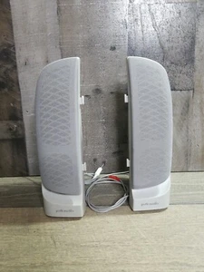 Altavoces de computadora de audio Polk con cable. Probado funciona bien. - Imagen 1 de 6