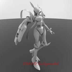 Unpainted Digimon Lord Knightmon MODE GK Resin GARAGE KIT FIGURES In Stock - Picture 1 of 6