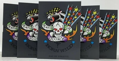 Frascos de muestra Ed Hardy Born Wild 0,05 oz 5 piezas Foto 1 de 4