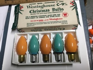 C-9 1/2 Westinghouse Multi-Color Outdoor Replacement Bulb Spare Christmas Lights - Picture 1 of 2