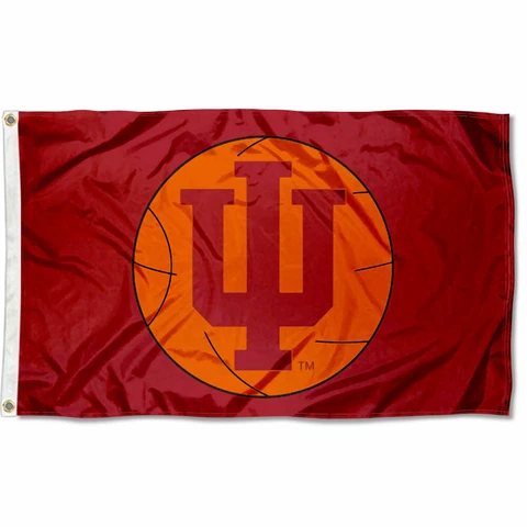 Indiana University Hoosiers Basketball 3x5 Foot Flag Cover