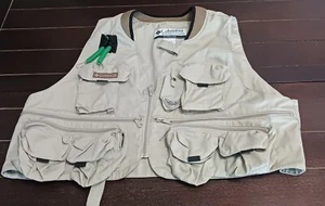 Columbia Sportswear PFG Fishing Vest size XL, NEW WOT - Picture 1 of 6