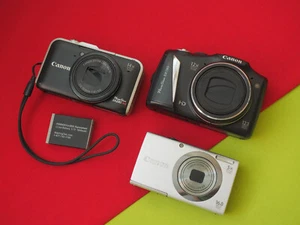 Canon PowerShot SX230 SX130 A2300 Camera Lot PARTS / REPAIR - Picture 1 of 10