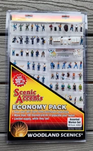 WOODLAND SCENICS 1/87 HO ASSORTED WORKER FIGURE SET 100+ FIGURES ITEM A 2052 F/S - Bild 1 von 12