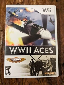 WWII Aces (Nintendo Wii, 2008) ¡Completo, probado y funcionando! - Imagen 1 de 4