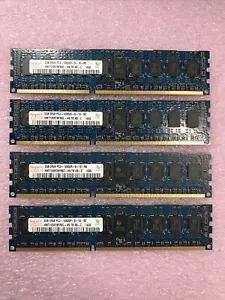 Hynix 8GB Kit 4x2GB 2Rx8 PC3-10600R-9-10-B0 Server Ram HMT125R7BFR8C - Picture 1 of 7