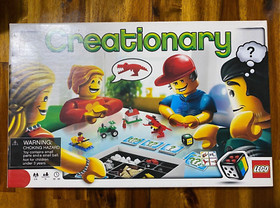 Retired Lego Creationary Board Game 3844 - inComplete - No booklet