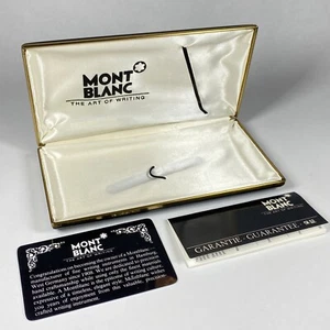 Mont Blanc Fountain Pen - Box & Papers Only (No Pen) - Picture 1 of 14