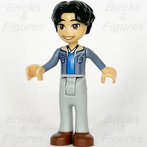 LEGO® Friends Niko Minifigura Chaqueta Azul Arena Marrón Zapatos Minifigura 41757 frnd625 - Imagen 1 de 3