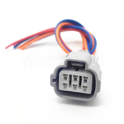 81070-60K62 LED Headlight Connector Harness For 2016-2020 Toyota Land Cruiser - Imagem 1 de 4