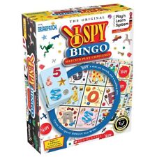 Scholastic I Spy Bingo Match Game Kids/Children Educational Activity Fun Toy 4+