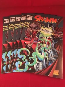 5 Copies Of SPAWN #15 Condition Varies TODD McFARLANE IMAGE 1993 All 1st Print! - Picture 1 of 8