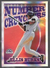 1997 Topps Season's Best #SB-3 ELLIS BURKS - Colorado Rockies - NM/Mint