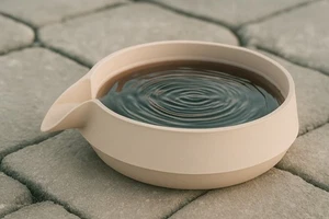 Water Feature Pot Terracotta Cascade Replacement Garden 3D printed plastic - Picture 1 of 3