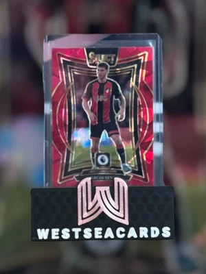 2024-25 Panini Select Premier League - Terrace Marcos Senesi #61 Red Prizm - Image 1 of 2