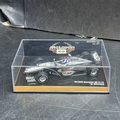 Rare Minichamps McLaren Mercedes MP 4/14 Mika Hakkinen Car 1:43 Edition 43 No 27 - Image 1 of 4