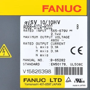 1PC A06B-6124-H202 New In Box FANUC Servo Drive Free Shipping - Picture 1 of 5