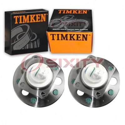 Conjunto de buje de cojinete de rueda trasera Timken de 2 piezas para Chevrolet Venture RN 1997-2005 Foto 1 de 4