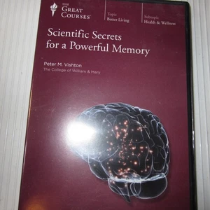 The Great Courses: Scientific Secrets for a Powerful Memory DVD - Picture 1 of 2