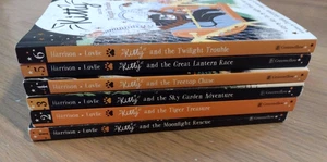 Kitty's Superhero Adventures by Paula Harrison 6 Book Collection Green Willow - Picture 1 of 3