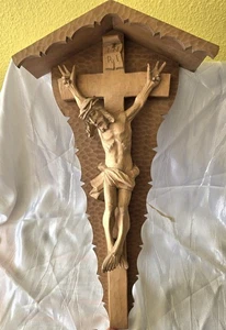 geschnitztes Marterl ca 60 cm aus Zwiesel - Bild 1 von 7