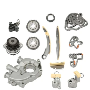 NEW Timing Chain Kit Water Oil Pump Fit For 2005-2010 Nissan Frontier Pathfinder - Picture 1 of 12