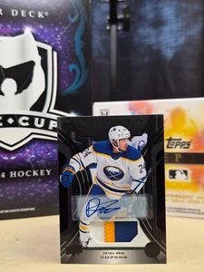 2023-24 Upper Deck Trilogy - Dylan Cozens #58 Patch /10 (AU, MEM) - Picture 1 of 2