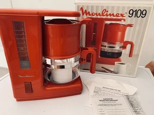 MOULINEX Retro Coffee Maker 9100 Red 80s Vintage Filter Coffee Machine UNUSED - Picture 1 of 17